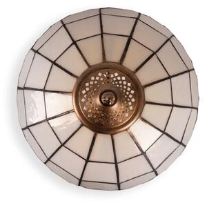 Brilagi - Lampă de masă Tiffany SIENNA cu vitralii 2xE27/60W/230V