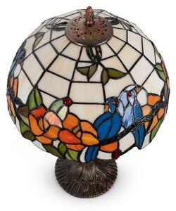 Brilagi - Lampă de masă Tiffany cu vitralii JUNGLE 1xE27/60W/230V