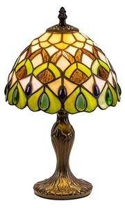 Brilagi - Lampă de masă Tiffany cu vitralii MARGARET 1xE14/40W/230V