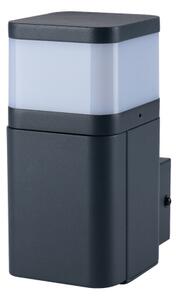 Brilagi - Aplică de exterior PILLAR cu priză Schuko, 1xG9/11W/230V, IP44, antracit