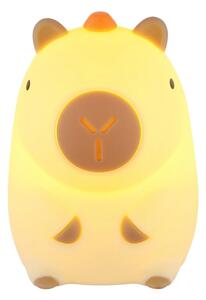 Globo 2874-LED RGBW Lampă de veghe pentru copii, reîncărcabilă și reglabilă CAPYBARA LED/1,5W/5V 1200 mAh kapybara