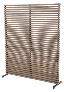 Paravan pentru balcon gri/în culoare naturală din lemn/metal 153x185 cm - Hartman