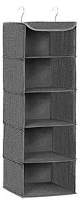 Organizator pentru garderoba, Songmics, RYCH06G, Gri
