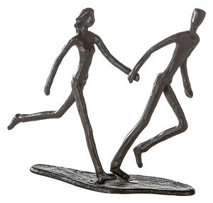 Figurina RUNNING, metal, 18x17X7 cm