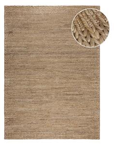 Covor în culoare naturală țesut manual din chenaf 120x170 cm Drew Border – Flair Rugs