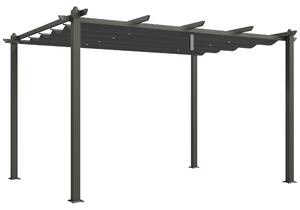 Outsunny Pergola cu Acoperis Retractabil de 3 x 4 (m) | Aosom Romania