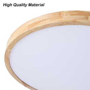 Brilagi - Corp de iluminat LED dimabil WOODLINE LED/72W/230V 3000-6000K stejar diam. 60 cm + telecomandă