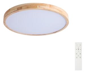 Brilagi - Corp de iluminat LED dimabil WOODLINE LED/72W/230V 3000-6000K stejar diam. 60 cm + telecomandă