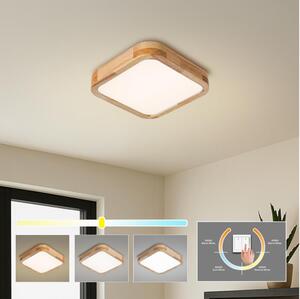 Brilagi - LED Plafonieră WOODLINE SQUARE LED/32W/230V 3000/4000/6000K stejar 30x30