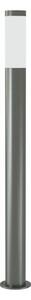 Brilagi - Lampă de exterior ELIA 1xE27/20W/230V IP44 100 cm crom mat