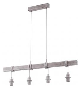Eglo - Cablu de alimentare TOWNSHEND 4xE27/60W/230V pin/gri