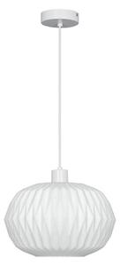 Lustră pe cablu CARSON 1xE27/40W/230V, albă