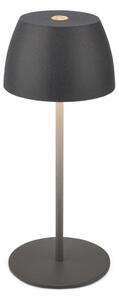 Briloner - Lampă de masă LED MINI, dimabilă, reîncărcabilă, cu control tactil, pentru exterior, LED/2,5W/5V IP44 1800 mAh antracit