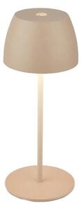 Briloner - Lampă de masă LED MINI, dimabilă, reîncărcabilă, cu control tactil, pentru exterior LED/2,5W/5V IP44 1800 mAh bej