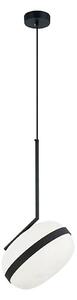 Pendul pe cablu PALMA 1xE27/40W/230V negru