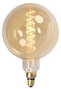 Bec LED cu filament spiralat E27 reglabil G200 3W 200lm 2100K