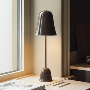 Globen Lighting Lampa de masă Blåklockan, maro mocha, înălțime 56 cm, Maro / Rugină, Camera de zi / sufragerie, Metal, Scandinavă