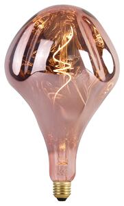 Bec LED E27 reglabil A165 roz 6W 80lm 1800K