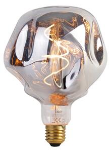 Bec LED cu dimmer E27 G125 argintiu 4W 75lm 1800K