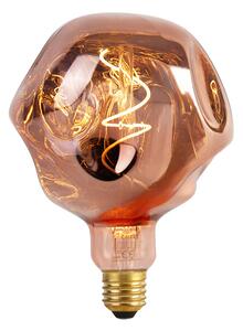 Bec LED E27 reglabil G125 roz 4W 70lm 1800K