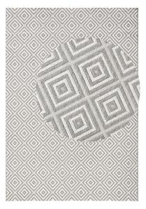 Covor de exterior NORTHRUGS Karo, 200 x 290 cm, gri