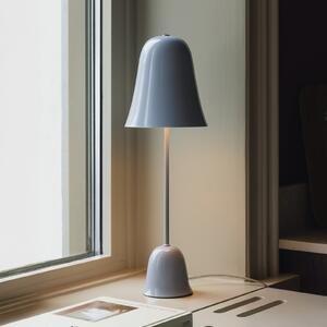 Globen Lighting Lampa de masă Blåklockan, albastru deschis, înălțime 56 cm, Albastru, Camera de zi / sufragerie, Metal, Scandinavă