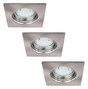 Rabalux 1054 - Set 3 spoturi LED încastrate LITE, 3x GU10-LED/3W/230V