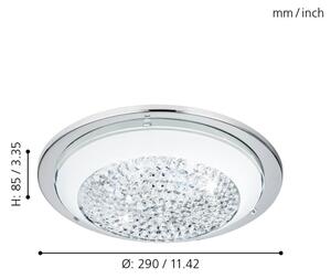 Eglo 95639 - Plafonieră LED ACOLLA 3xLED/3,6W/230V