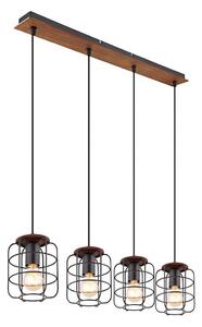 Globo 54037-4H - Lustră WILLA pe cablu, 4xE27/40W/230V