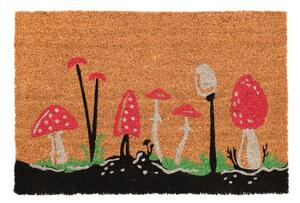 Covoraș de intrare din fibre de nucă de cocos 40x60 cm Mushrooms – Esschert Design