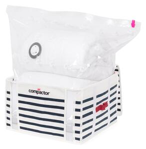 Cutie de depozitare cu vid pentru haine Compactor Mariniere, 125 l