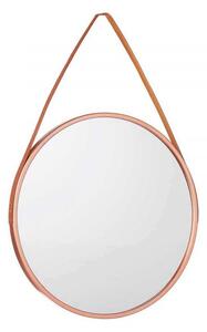 Oglinda de perete rotunda din bronz ROSEA, diametru 45cm