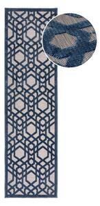 Covor de exterior albastru 230x66 cm Oro - Flair Rugs