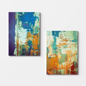Tablou Canvas (2 bucăți) Rustic 1, Multicolor, 150x100 cm