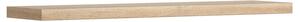 Polita KASPIAN 100, stejar sonoma, PAL laminat, 105x25x4 cm