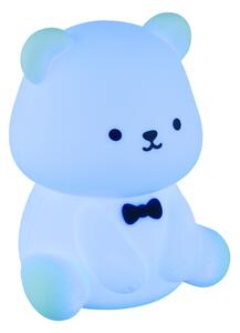 Globo 2870 - Lampă de veghe pentru copii TEDDY, LED RGBW reîncărcabilă, cu reglare a luminozității, LED 1W, 5V, 1200 mAh, ursuleț