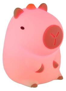 Globo 2874-LED RGBW Lampă de veghe pentru copii, reîncărcabilă și reglabilă CAPYBARA LED/1,5W/5V 1200 mAh kapybara