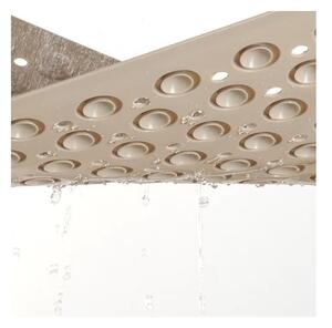 Covoras de baie, ventuze antiderapante, suprafata masaj, 36x69 cm, PVC
