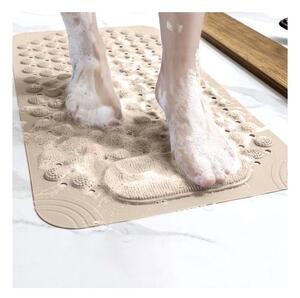 Covoras de baie, ventuze antiderapante, suprafata masaj, 36x69 cm, PVC