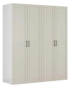 Dressing FLEX, casmir, PAL, cu 4 usi, 200x66x240 cm