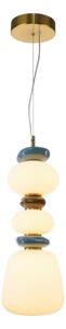 ITALUX PND-94981V-3B-GD - Pendul LED EVANS, suspendat pe cablu, 15W, 230V, 3000K, auriu