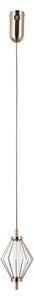 ITALUX PND-34403-1-HBR - Lustră LED suspendată pe cablu SEVILLA LED/5W/230V 3000K, auriu