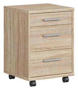 Comoda OFFICE, stejar sonoma, PAL laminat, 40x39x56 cm