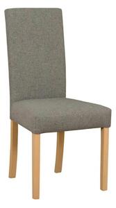 Scaun CAMPEL, gri/stejar sonoma, stofa clasica/lemn, 46x55x96 cm