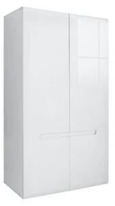 Dulap AZTECA TRIO, alb, PAL, 105x57x193 cm
