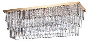 Ideal Lux - Lustră MARTINEZ, 8 x E14, 40 W, 230 V, aurie