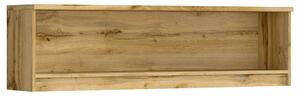 Raft NUIS, stejar wotan, PAL laminat, 135x29x38 cm