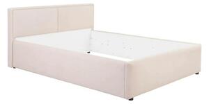 Cadru pat NEDIN 140x200, stofa clasica bej - Maya 03