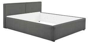 Cadru pat NEDIN 160x200, stofa clasica gri inchis - Maya 21
