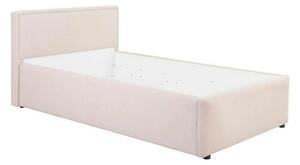 Cadru pat NEDIN 90x200, stofa clasica bej - Maya 03